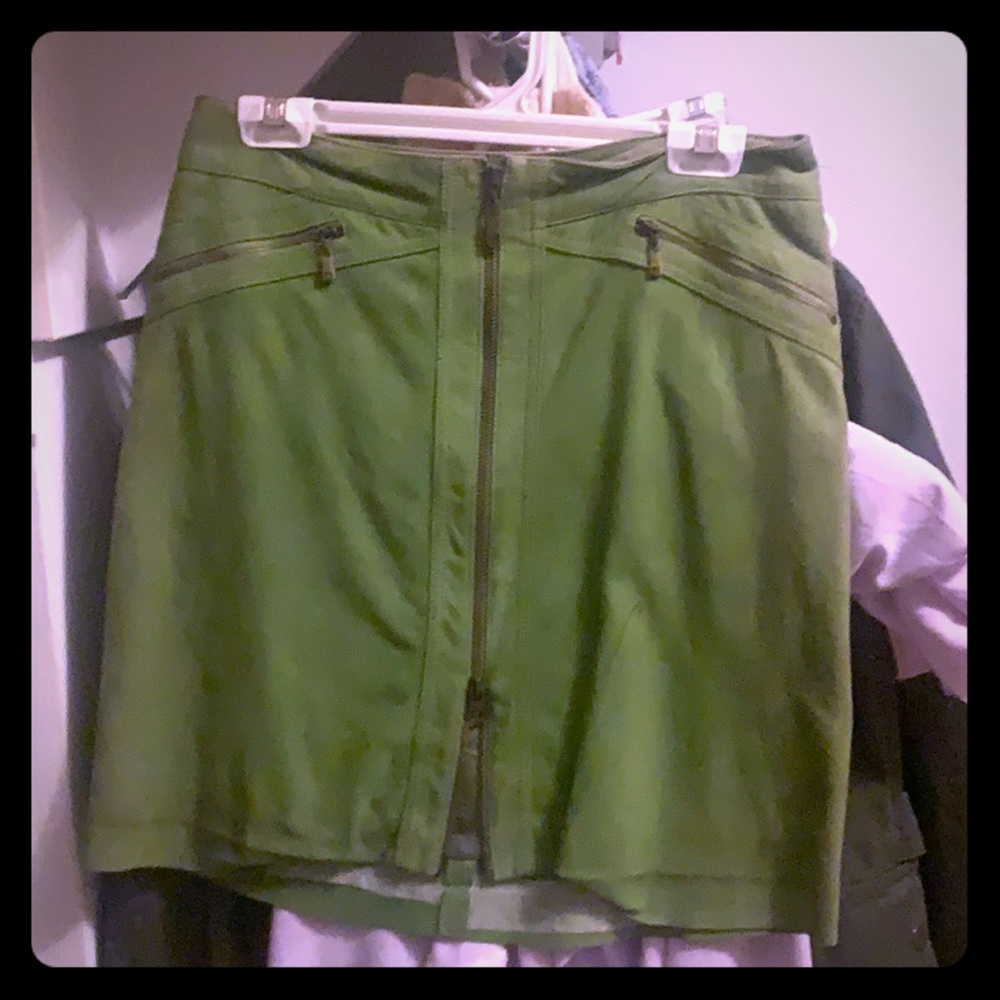 Michael Kors limey green skirt